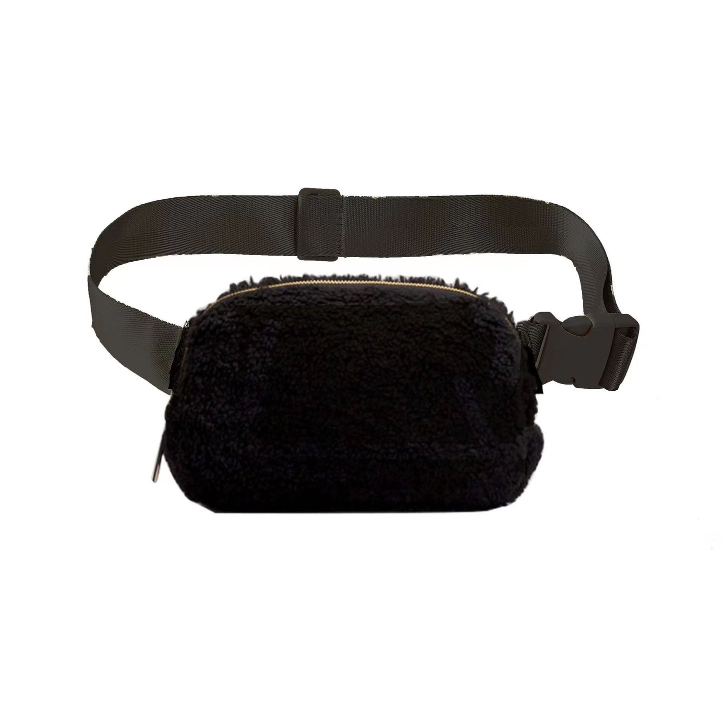 Plus Velvet Fanny Pack Sports Chest Crossbody Bag Outdoor Men's and Women's