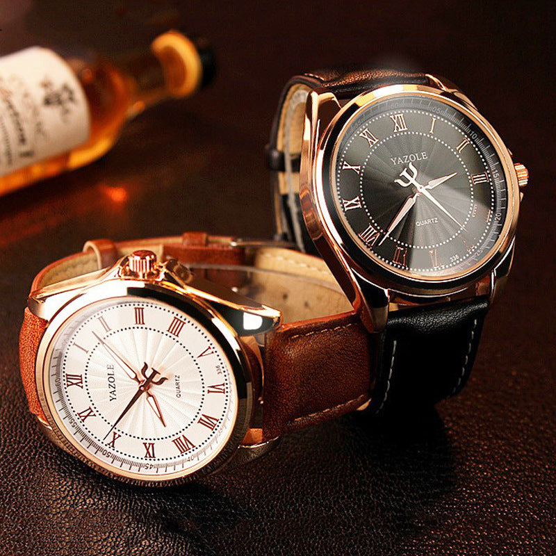 Men's Business Fashion Belt Quartz Watch