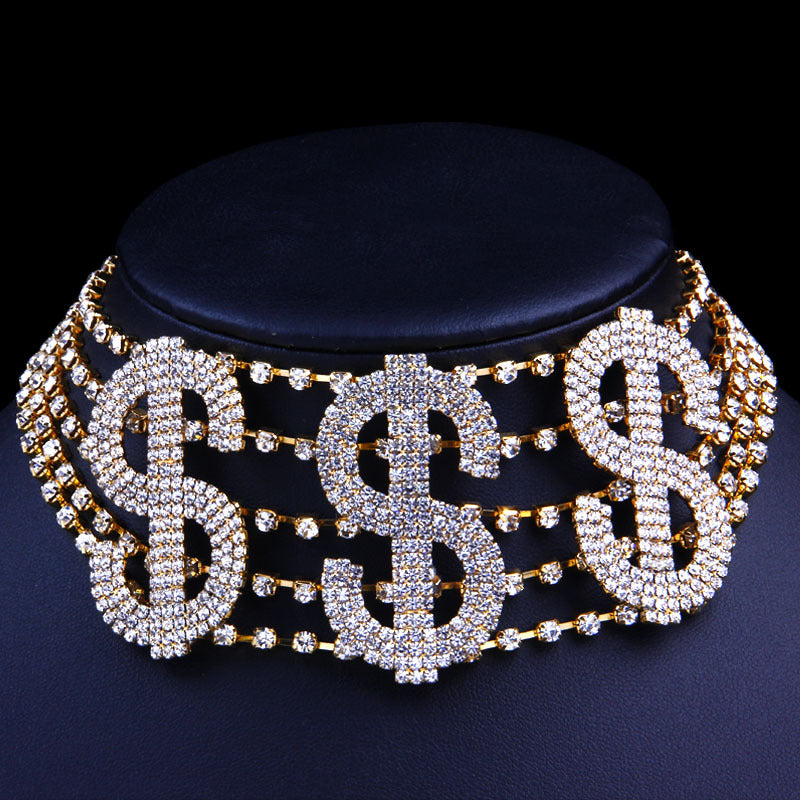 Hip Hop Flash Diamond Necklace