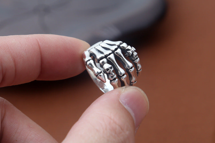 Skeleton Ghost Claw Trend Ring