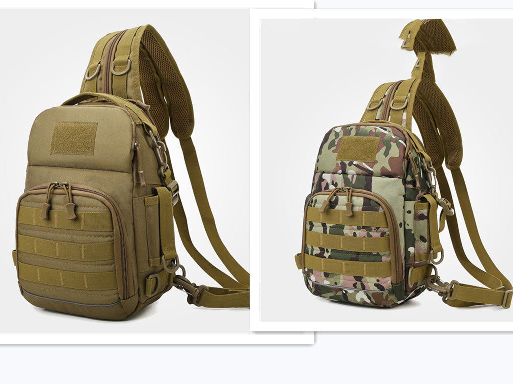 Versatile Ruia Chest Pack Tactical Camouflage Shoulders