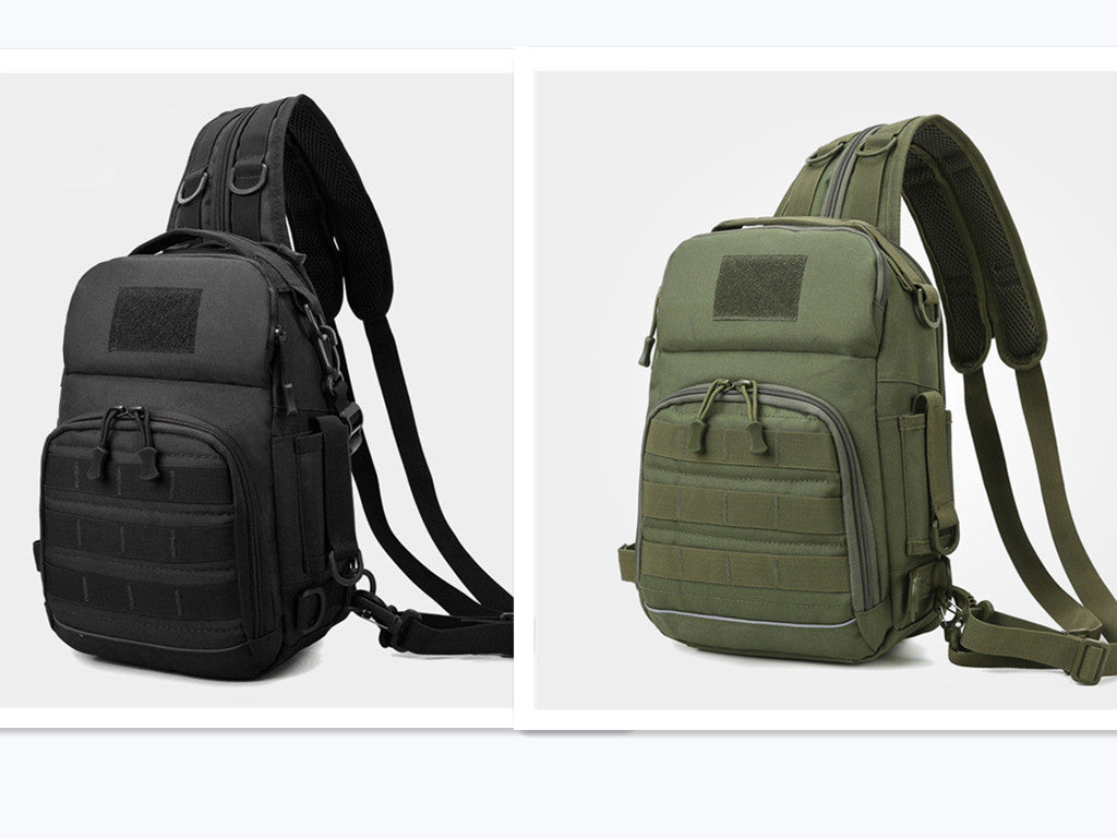 Versatile Ruia Chest Pack Tactical Camouflage Shoulders