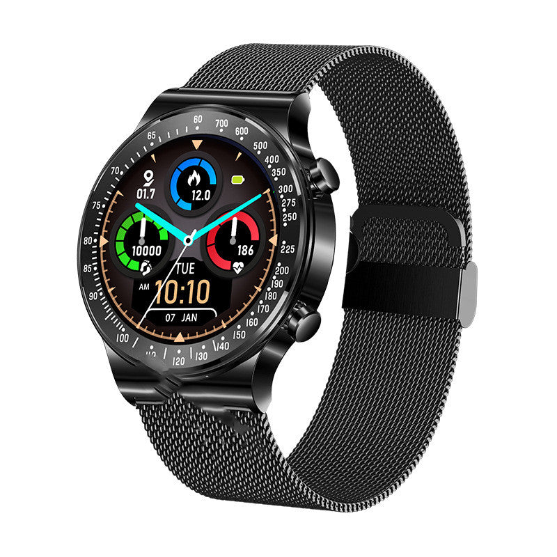 Multifunctional Smart Watch with Blood Pressure and Pedometer Features