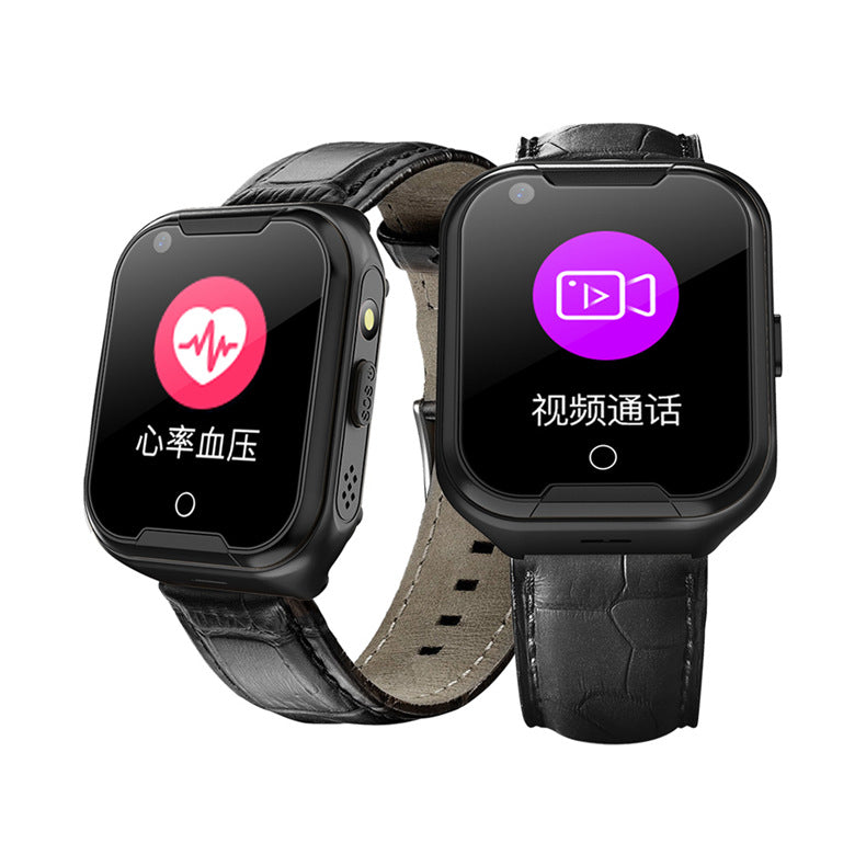 Elderly Smart Phone Watch Blood Pressure Fall Positioning