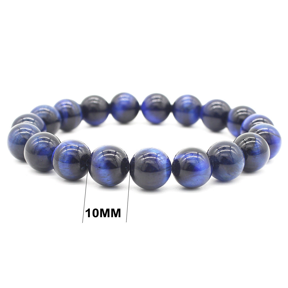 Ethnic Blue Tiger Eye Stone Bracelet