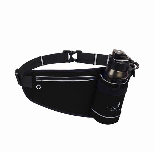 Fitness Running Waist Bag Outdoor Sports Waterproof Marathon Water Bottle