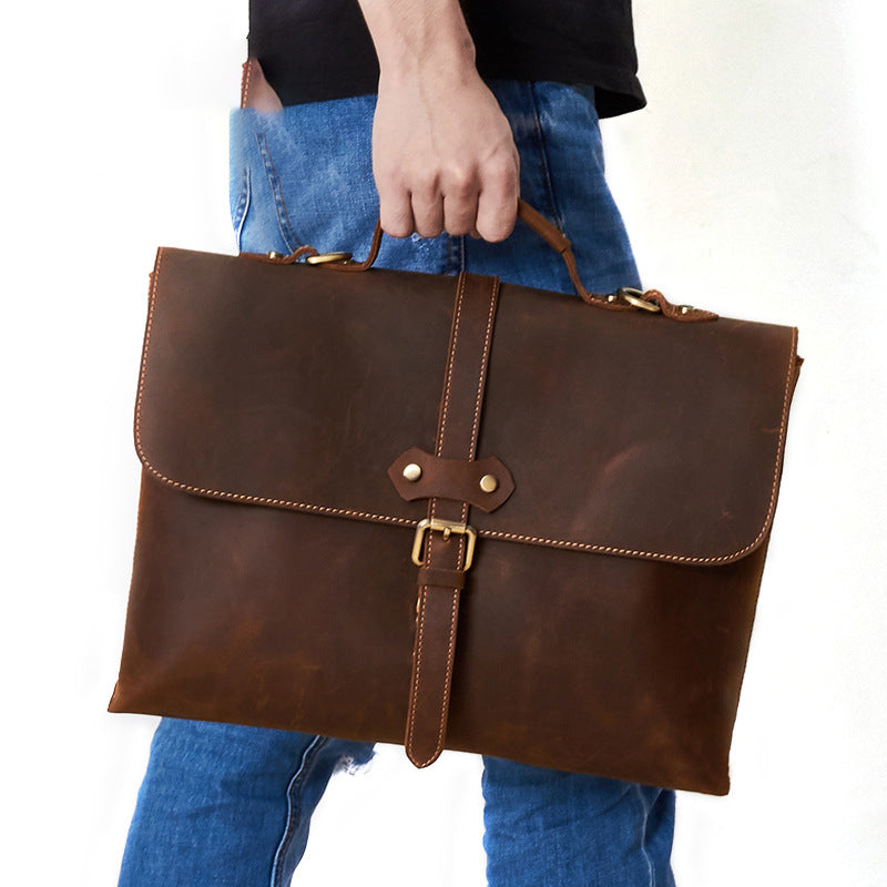 Leather Men's Briefcase