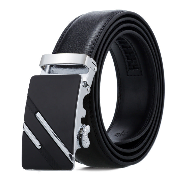 Men's Belt Automatic Buckle Business Trouser Belt