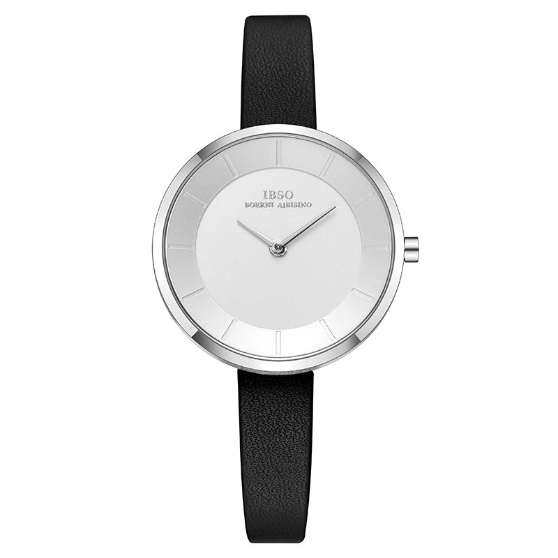 Fashion Trend  Thin Ladies Student Waterproof Watch