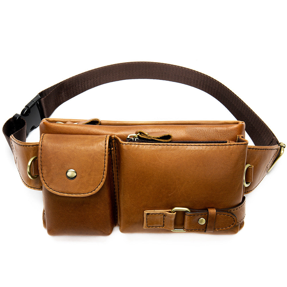 Fashion Men's Leather Shoulder Bag