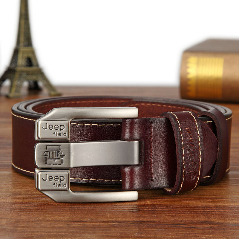 New Men's Belt New Explosions Authentic Men's Belt Men's Leather Belt