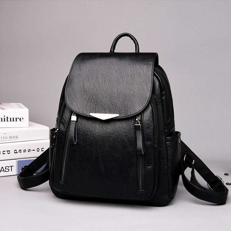 Backpack Ladies All-Match Small Backpack Casual Fashion Travel School Bag