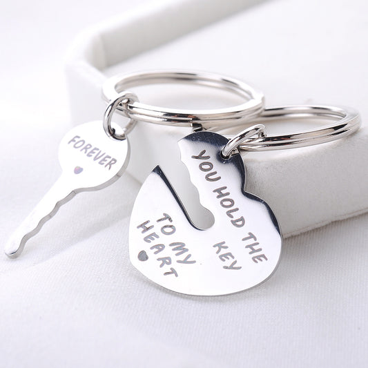 Popular Heart-Shaped Keychain Set Keychain