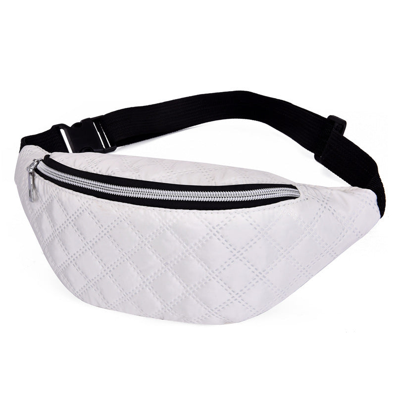 Large-Capacity Mobile Phone Belt Bag Nylon Diagonal Men and Women