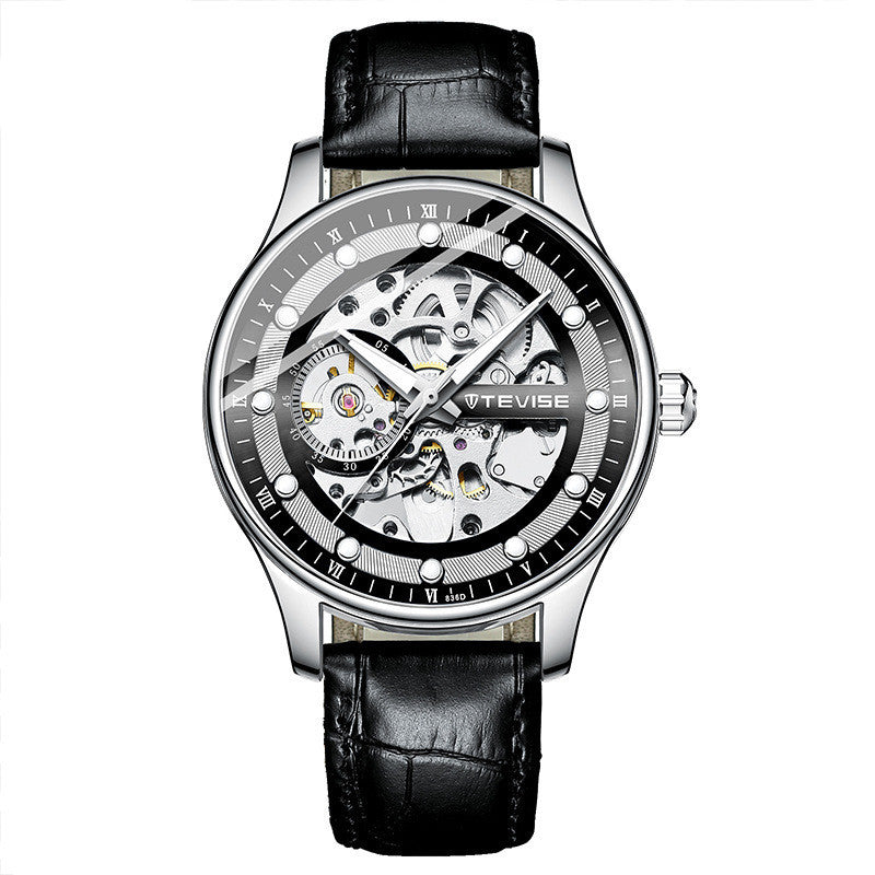 Hot Hollow Fashionable Waterproof Mechanical Watch