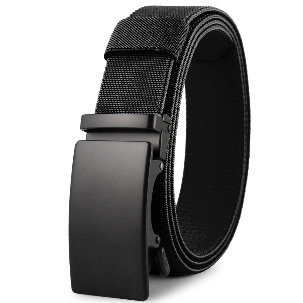 Outdoor Sports Nylon Belt With Automatic Buckle - Unisex, Durable, And Fashionable