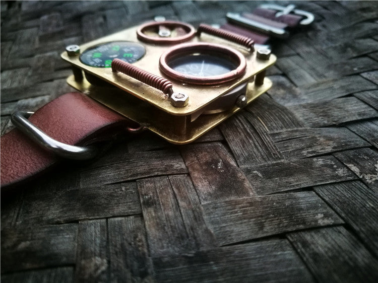 Copper Case Watch Turbo Gothic Style