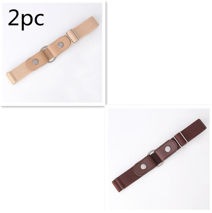 Ladies Lazy Elastic Waist Invisible Belt