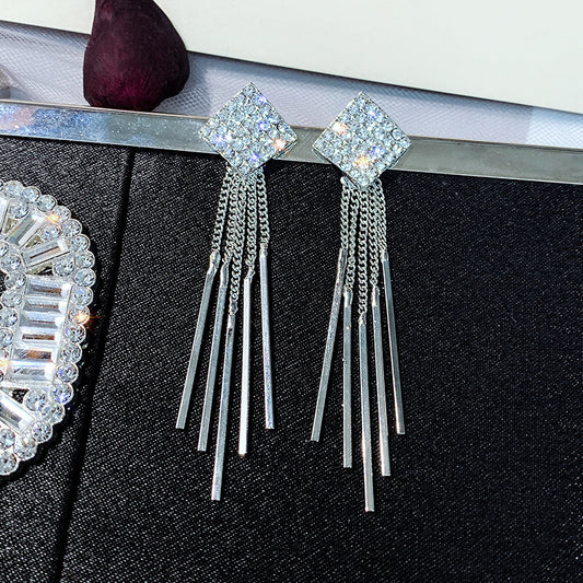 Exaggerated Metal Fashion Earrings Net Celebrity Personality