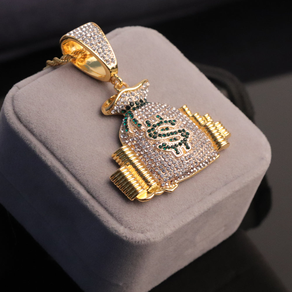 Hip-Hop Money Bag Chain