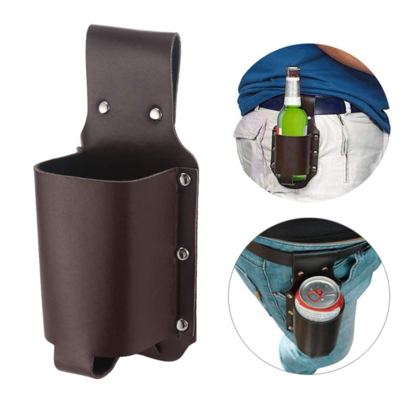 Waist-Mounted Mountaineering Outdoor Beer Waist Bag