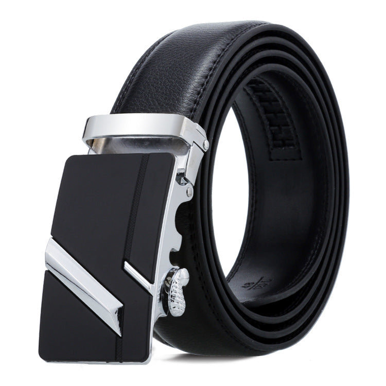 Men's Belt Automatic Buckle Business Trouser Belt