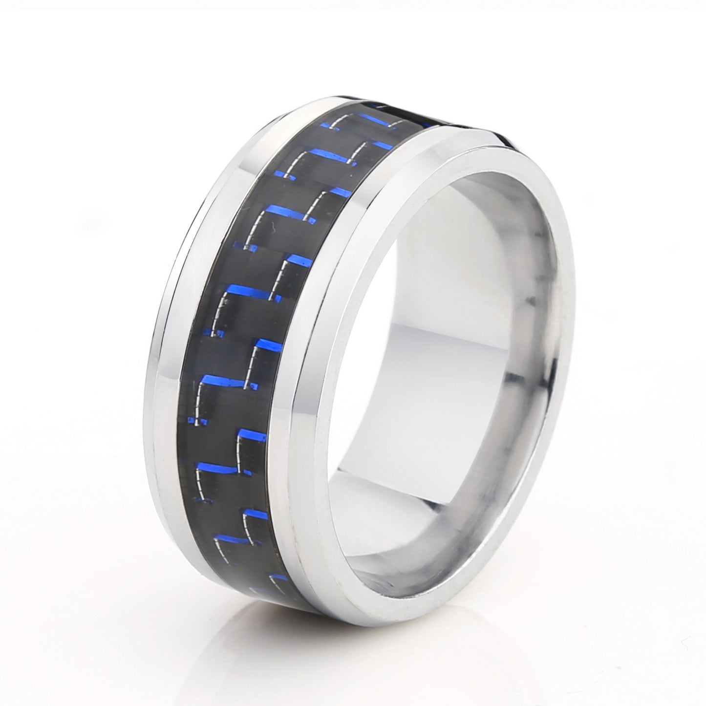 Titanium Steel Veneer Carbon Fiber Ring