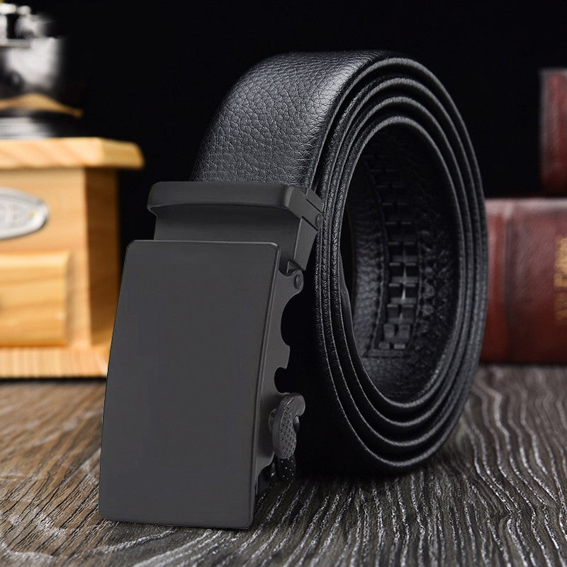 Men's Leisure Middle-Aged Youth Business Automatic Buckle Belt