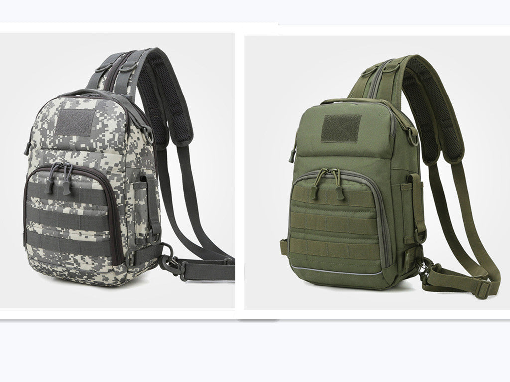 Versatile Ruia Chest Pack Tactical Camouflage Shoulders