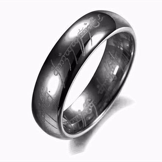 Zorcvens Midi Stainless Steel One Color Power Ring Gold Ring Wedding Ring Lovers Fashion Jewelry Women's