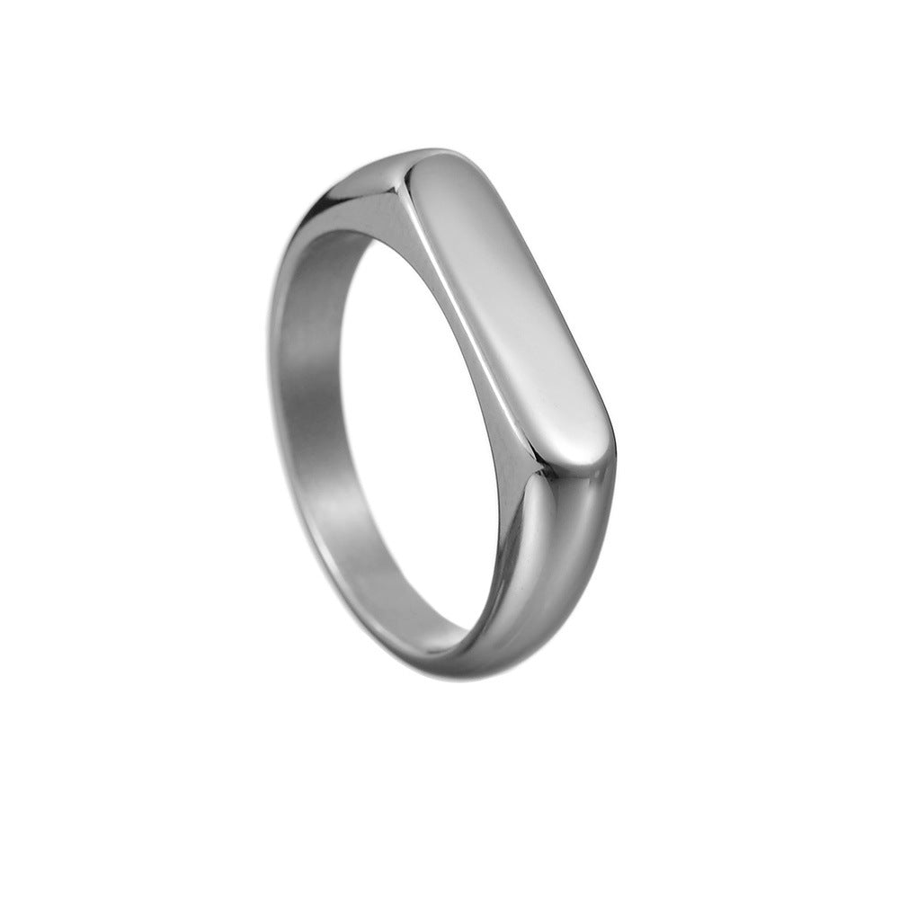 Women's Popular Titanium Steel Ring