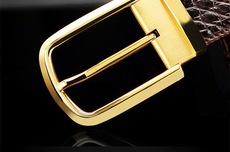 Business Casual Belt Men's Pin Buckle