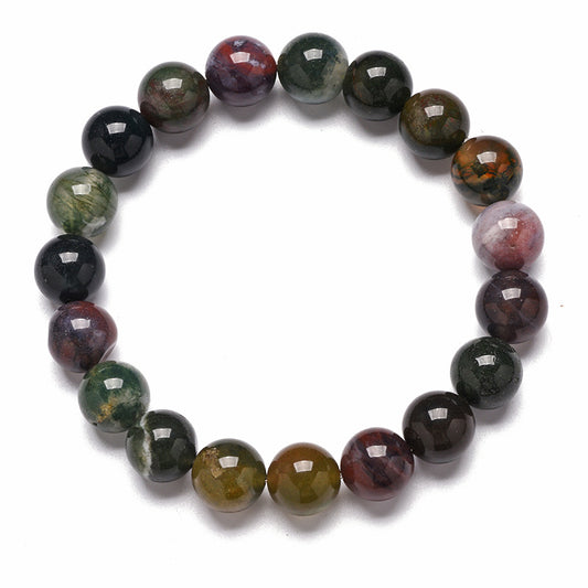 Seven-Color Gem Couple Bracelet Agate Bracelet