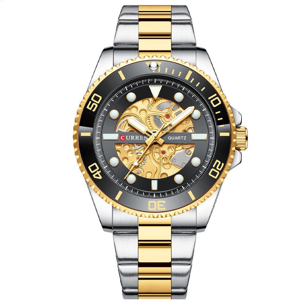 Quartz Steel Strap Watch Business Casual