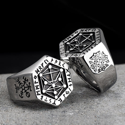 Nordic Viking Ring For Men