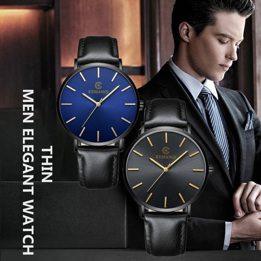 Hot Men's High Quality Simple Casual Thin Fashion Watch