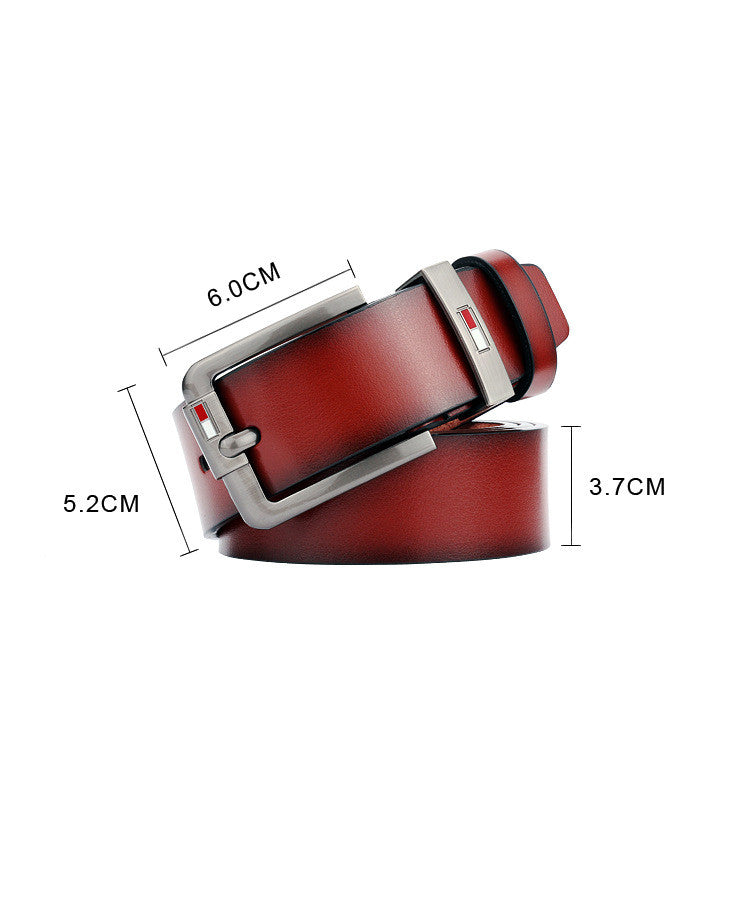 Fashion Retro Men's All-Match Pin Buckle Belt