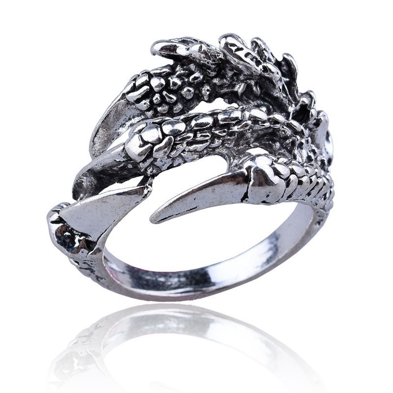 Men's Metal Retro Claw Ring