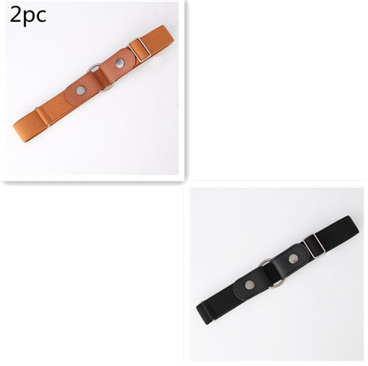 Ladies Lazy Elastic Waist Invisible Belt