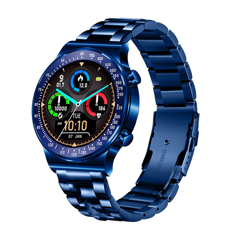 Multifunctional Smart Watch with Blood Pressure and Pedometer Features