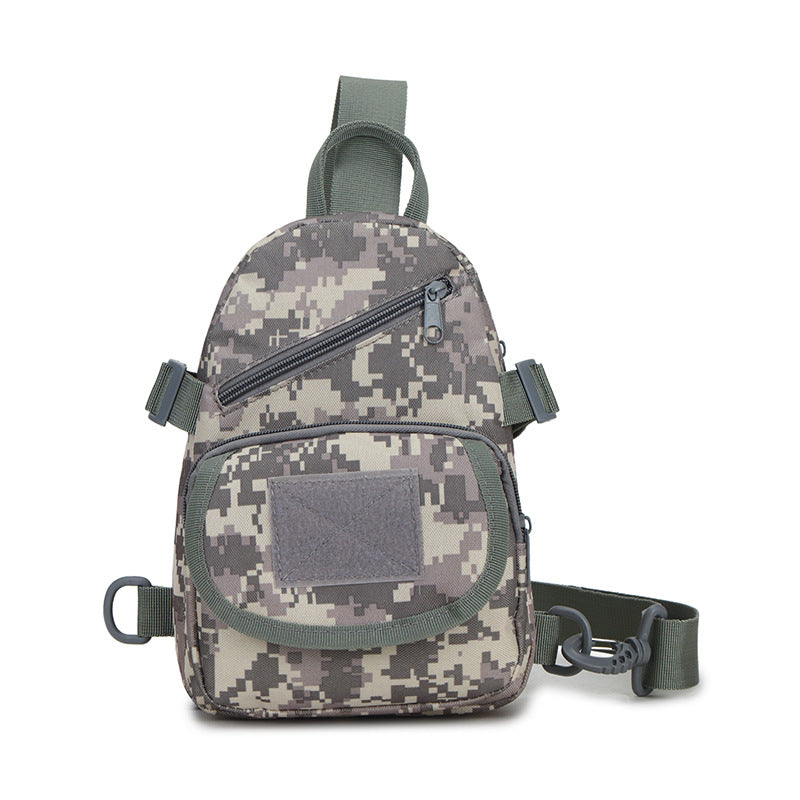 Outdoor Cycling Sports Camouflage Chest Bag Oxford Cloth