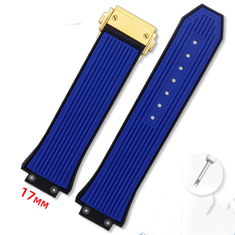 Non-Stick Dust Silicone Watch Strap