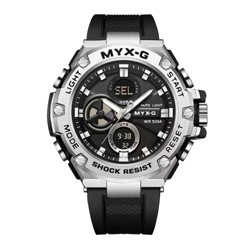 Business Steel Timepiece Trendy Multi-Functional Men