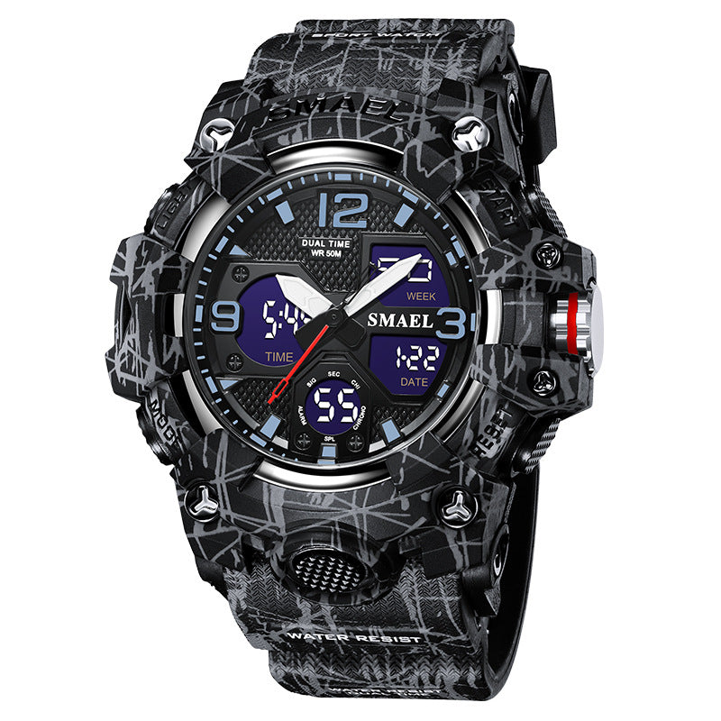 Men's Trendy Multi-Function Watrproof Watch