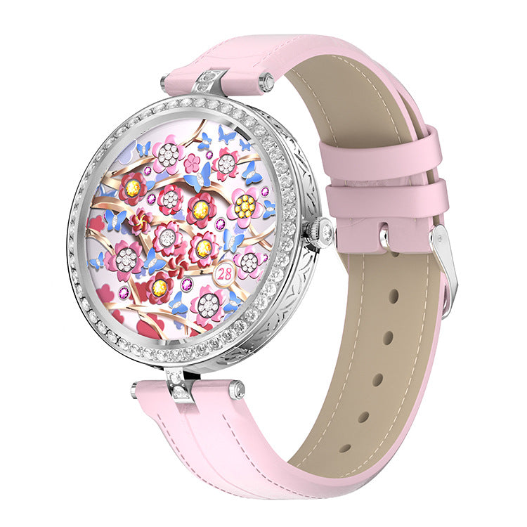 Female Intelligence Bluetooth Calling Health Monitoring Watch