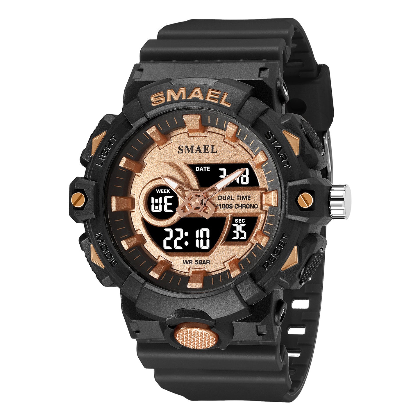 Sports Style Waterproof Outdoor Student Watch