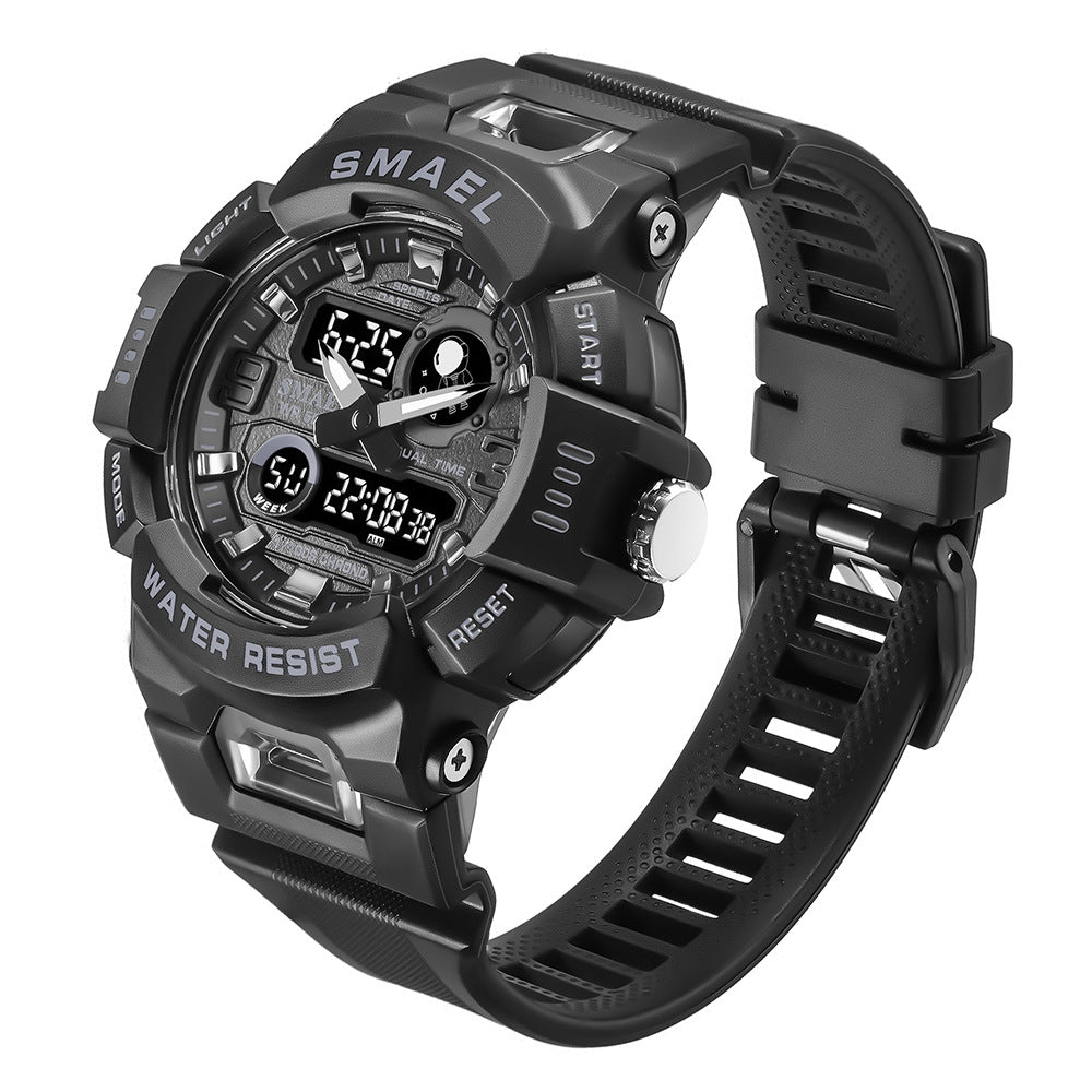 Multi-Functional Waterproof Watch For Male And Female Students