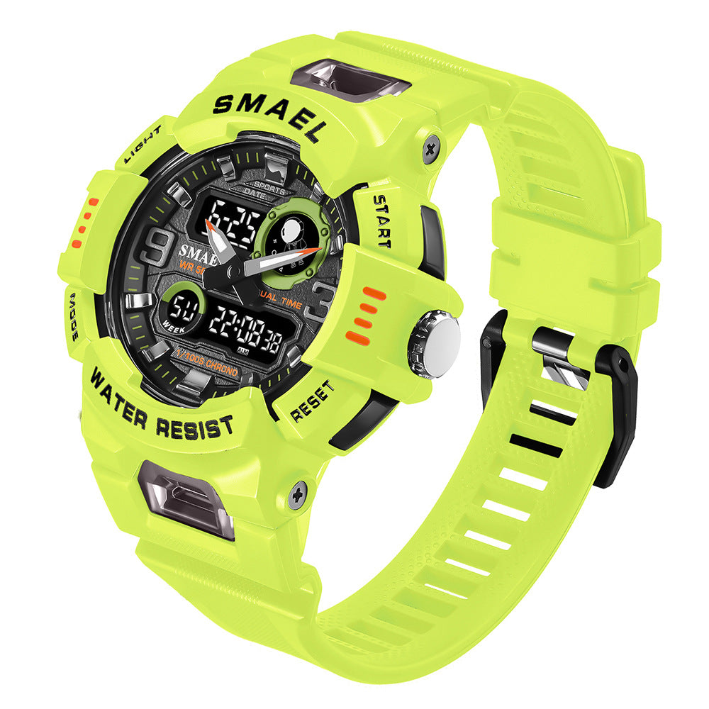 Multi-Functional Waterproof Watch For Male And Female Students