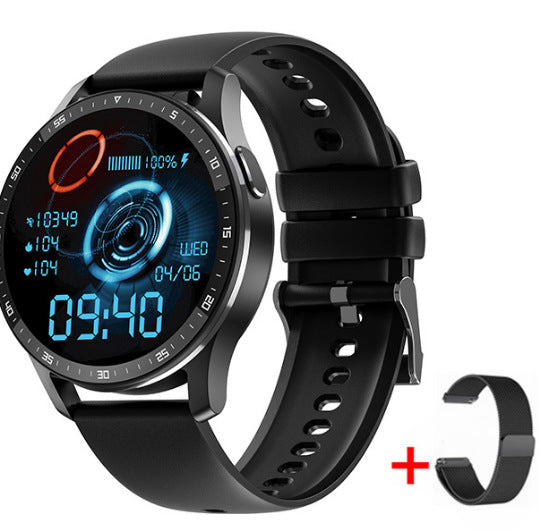 Two-In-One Tws Wireless Binaural Call Listening Music Sports Business Bracelet Smart Watch