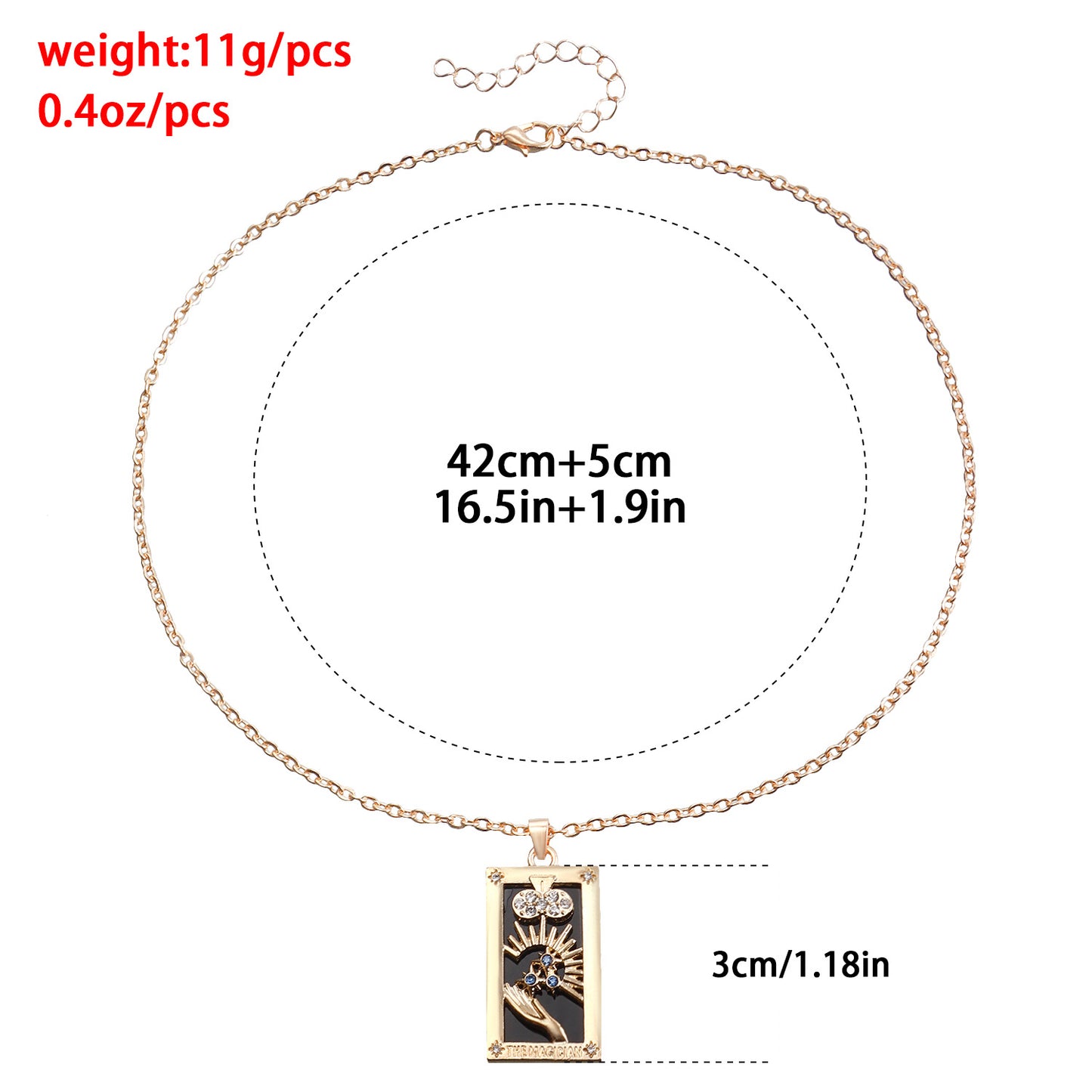 Ornament Simple Hot Girl Square Plate Necklace Female